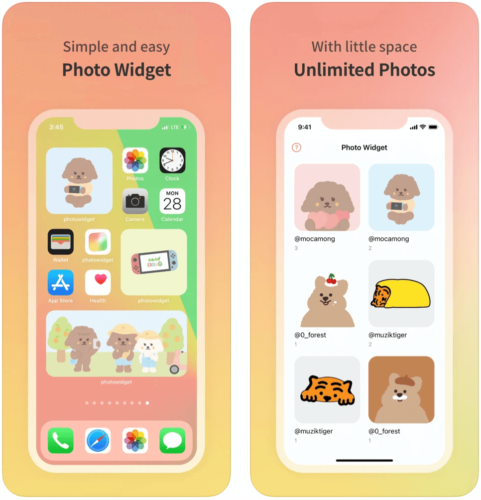 아이폰 홈 화면 꾸미기 포토위젯